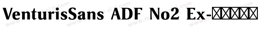 VenturisSans ADF No2 Ex字体转换